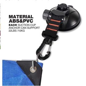 Wilderness car tent suction cups