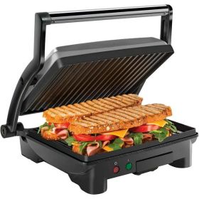 3-in-1 Electric Panini Press & Grill