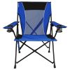 Blue Dual Lock Portable Camping Chair