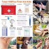 125Pcs Survival and Tactical First Aid Kit