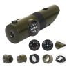 7 In 1 Multifunctional Survival Whistle With LED Light