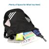 Lightweight Outdoor Drawstring Backpack With Side Pocket