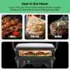 3-in-1 Electric Panini Press & Grill