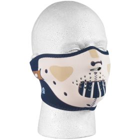 NEOPRENE THERMAL HALF MASK (Option: POLICE THIN BLUE LINE)