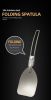 Folding frying spatula camping portable