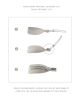 Folding frying spatula camping portable
